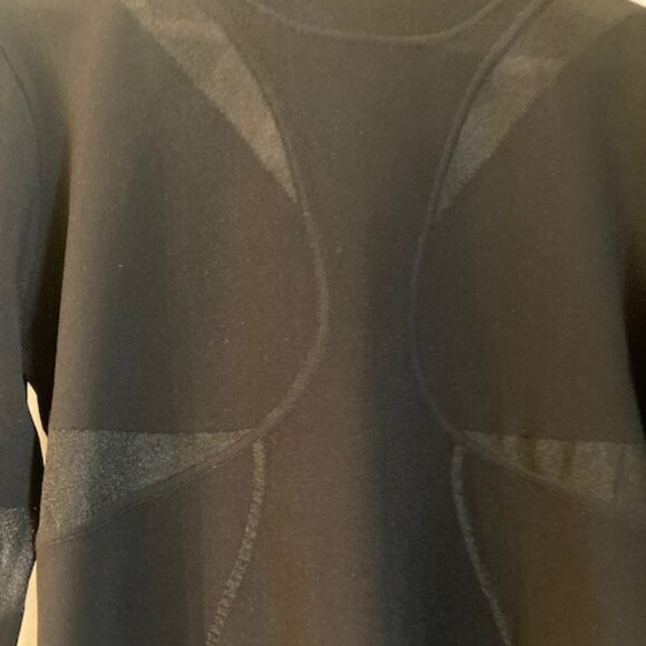 Herve Leger x Law Roach bodycon black dress with mesh insets - Picture 2 of 4